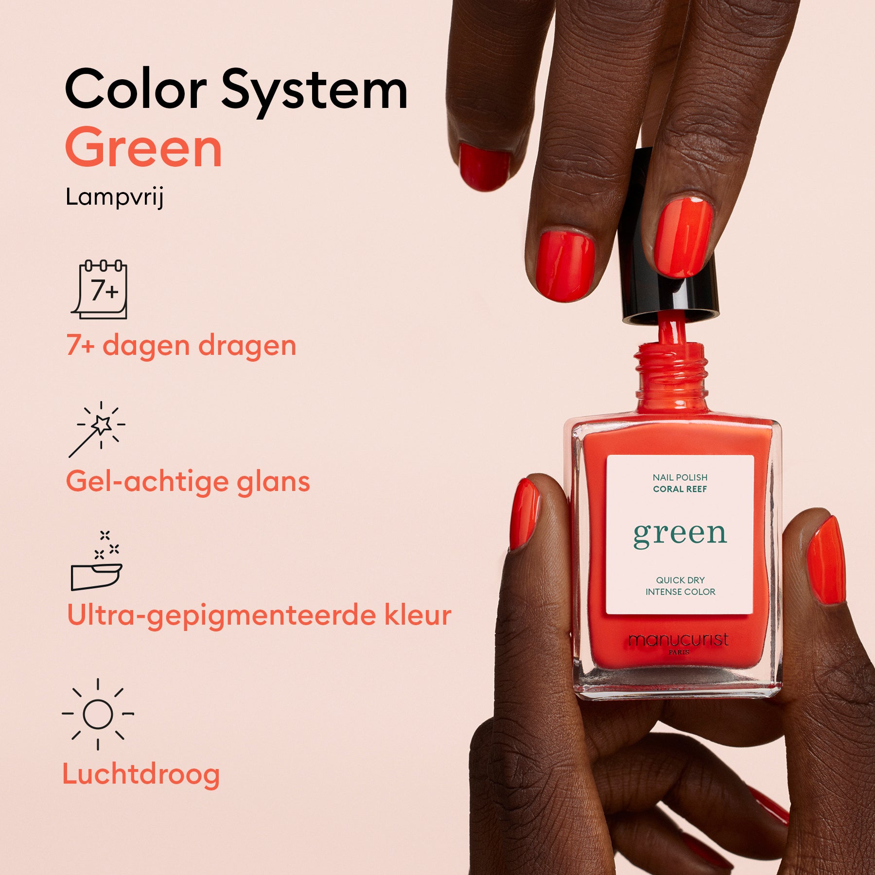 Regenboog om te personaliseren Green