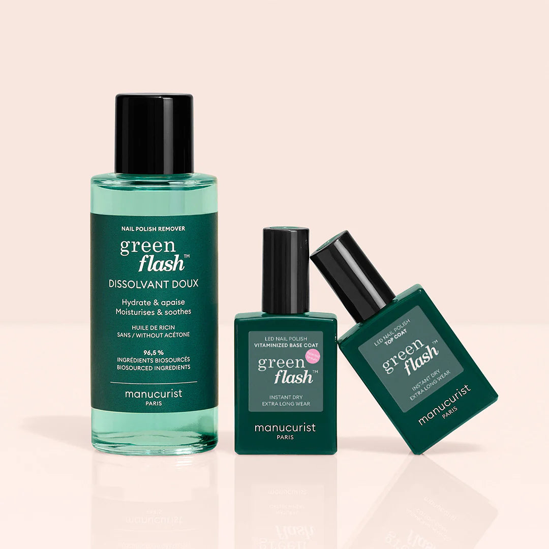 Trio Base Top Dissolvant Green Flash™