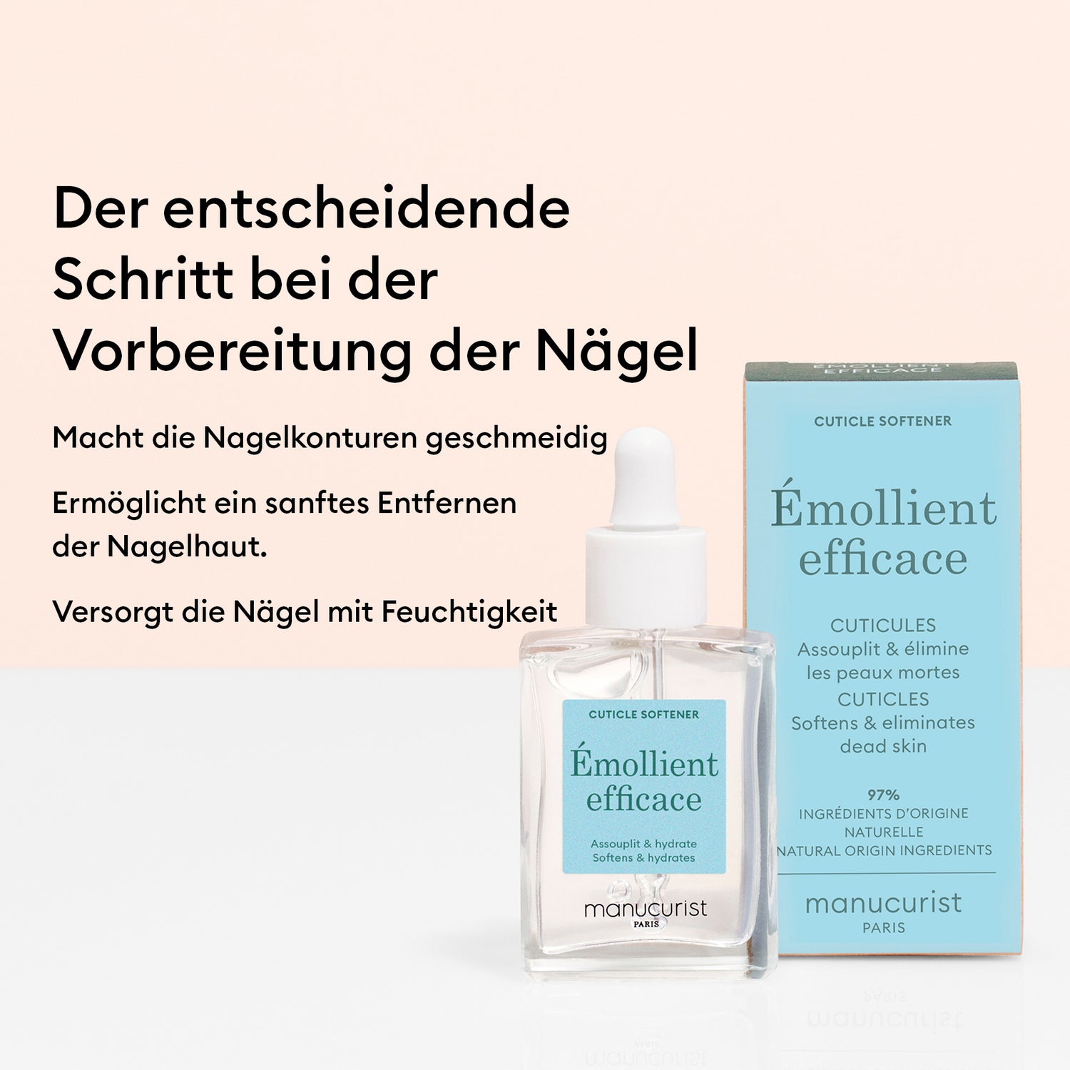 Super set für die Nagelvorbereitung