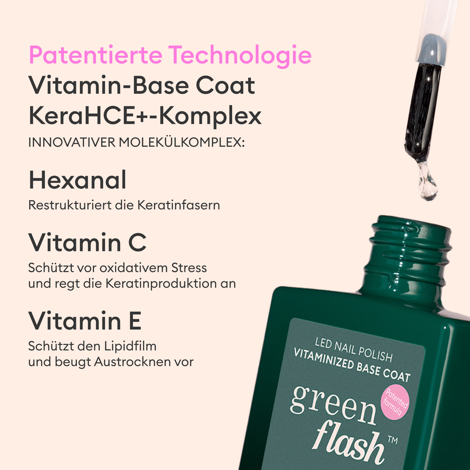 Green Flash™ Vitamin Base Coat