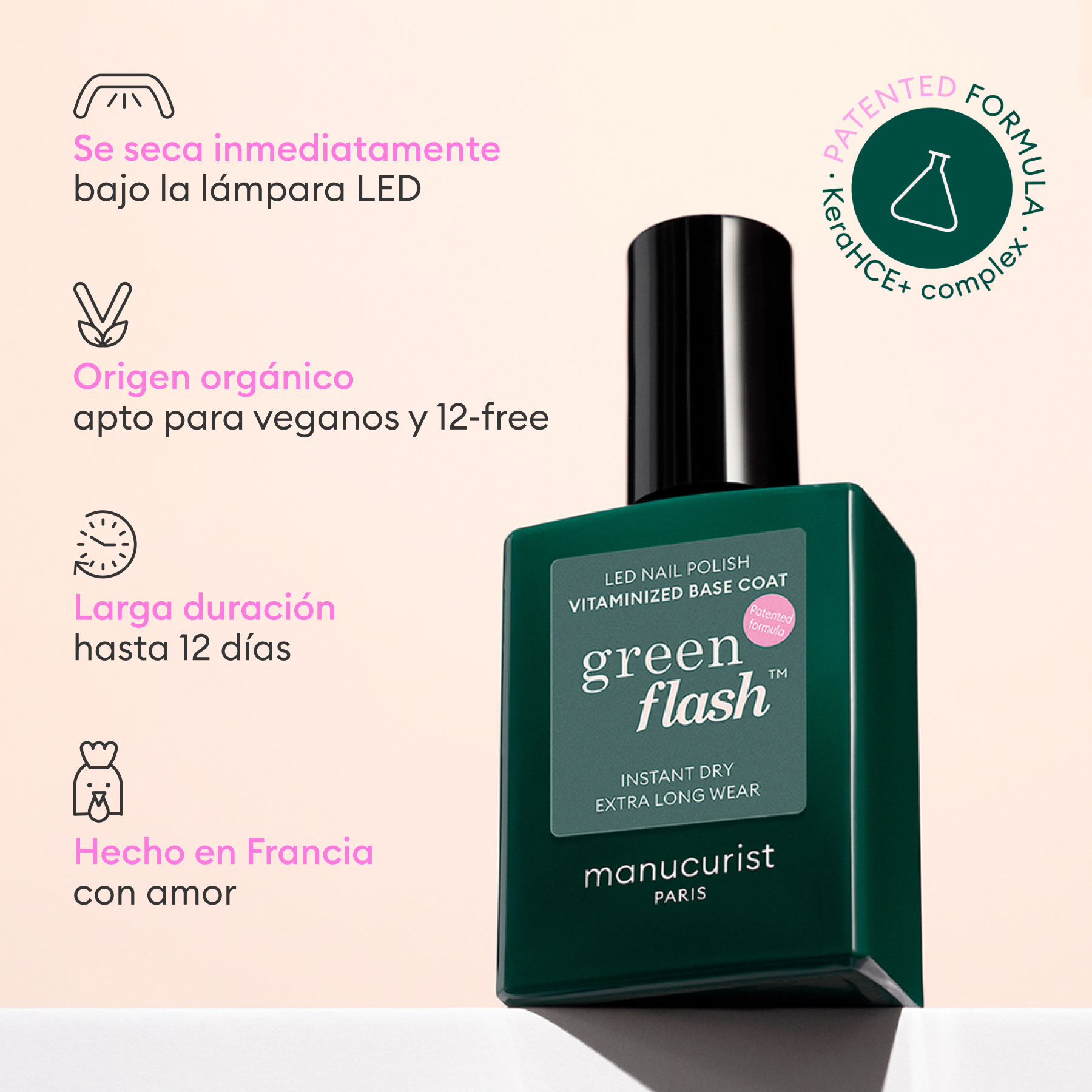 Base Coat Vitaminada Green Flash™