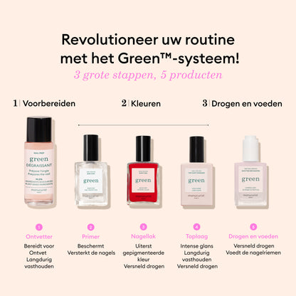 De essentials van de Green™ routine