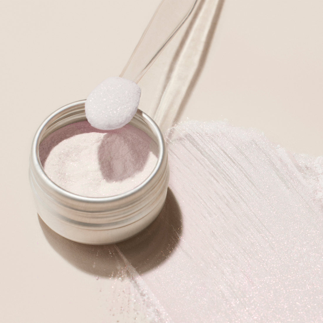 Pink Glazed Effect Puder